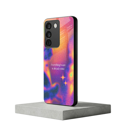 Already Mine vivo y200 5g mobile cover | shockproof glass phone case
