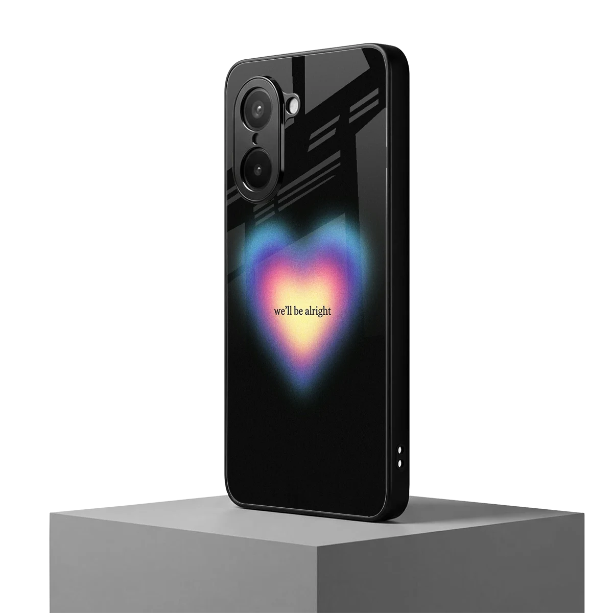 Alright Always oneplus nord ce5 5g mobile cover | shockproof glass phone case