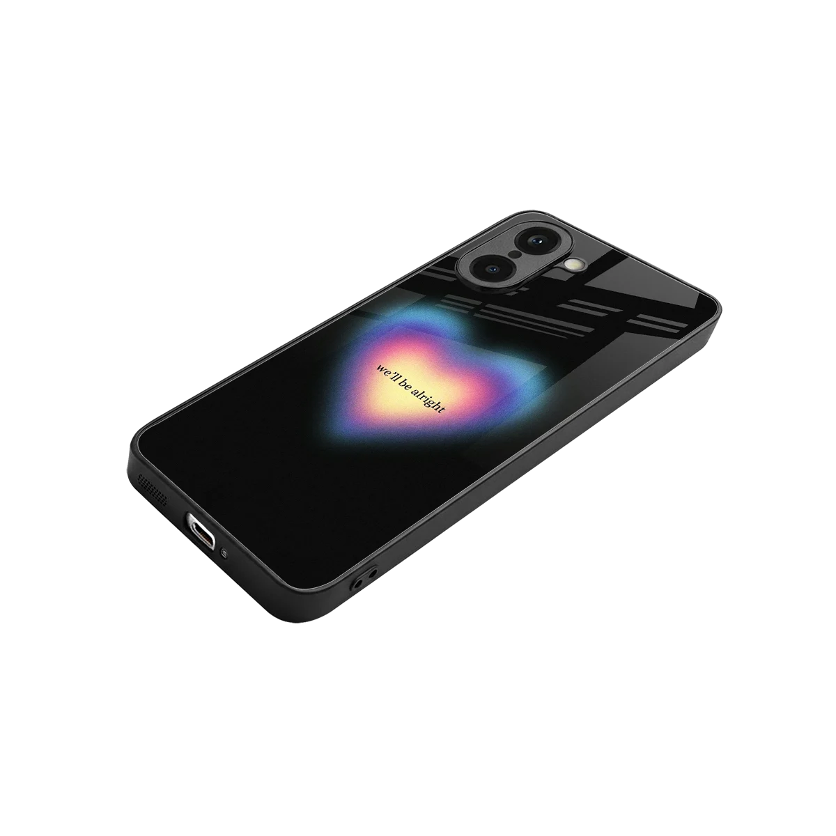 Alright Always stylish phone case for oneplus nord ce5 5g | glossy glass and slim fit