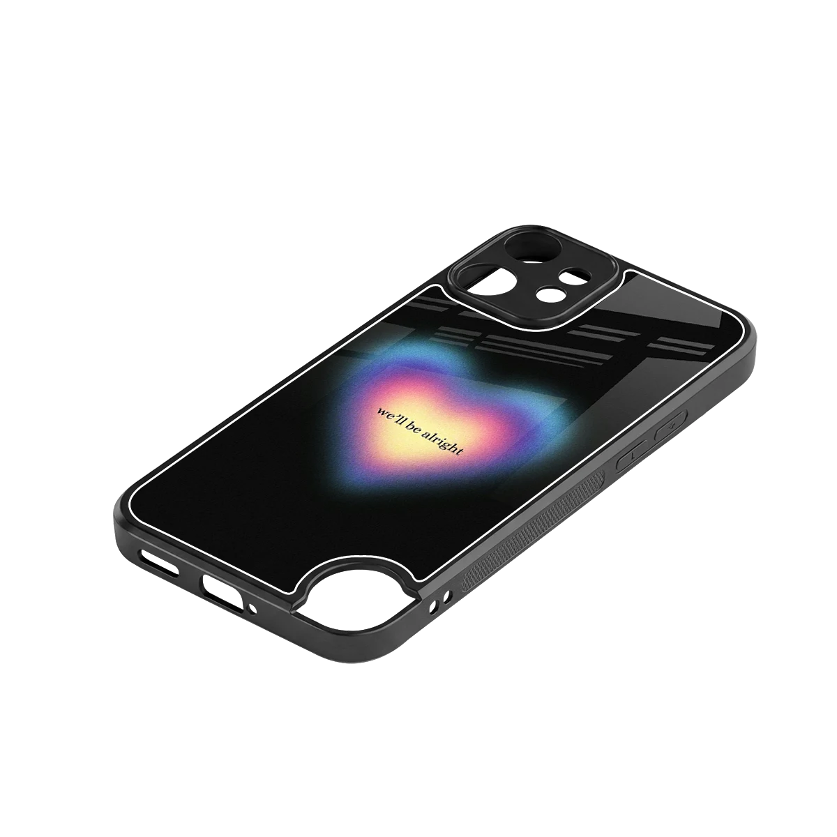 Alright Always stylish phone case for cmf nothing phone 2 pro | glossy glass and slim fit