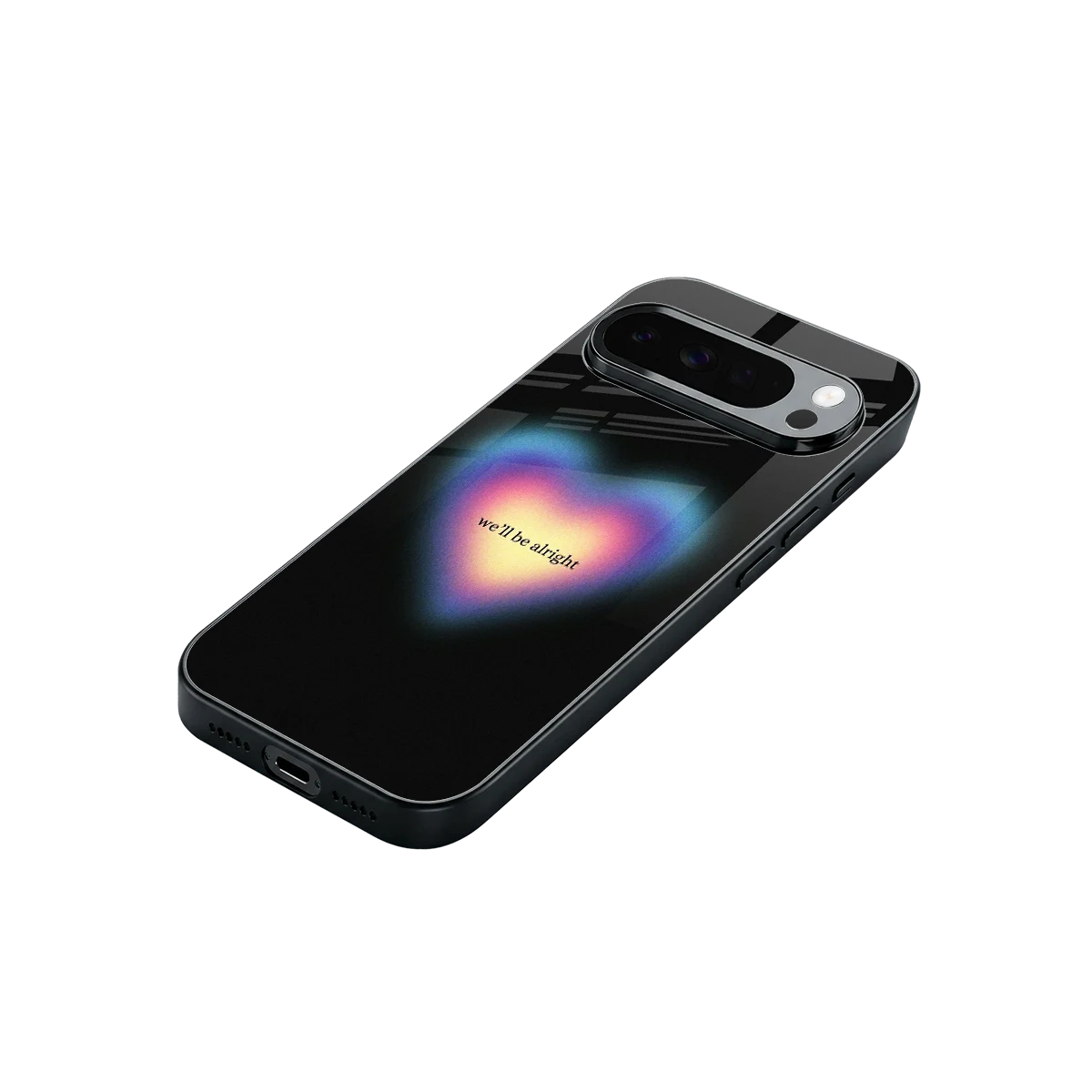 Alright Always stylish phone case for google pixel 10 pro xl | glossy glass and slim fit