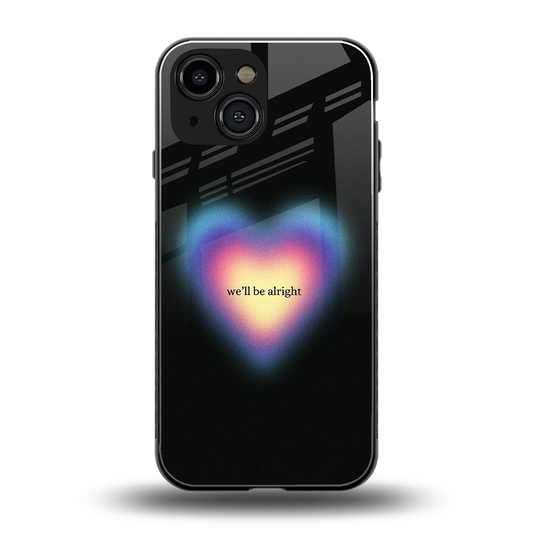 Alright Always back phone cover | glass case for iphone 13 mini