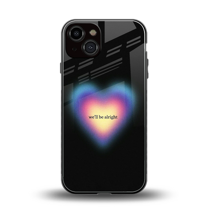 Alright Always back phone cover | glass case for iphone 14