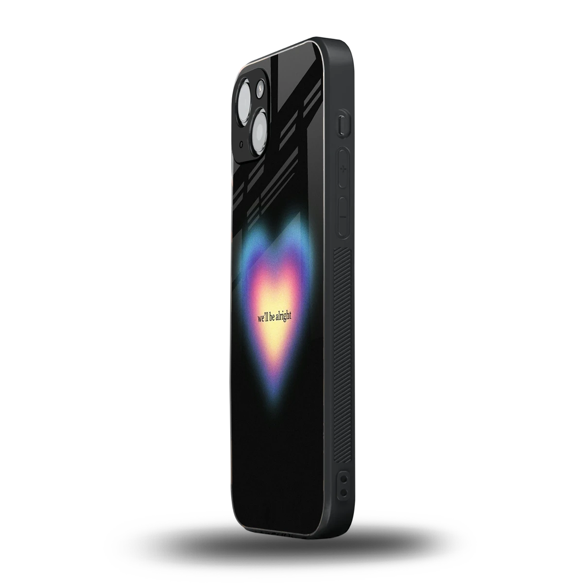 Alright Always iphone 14 plus mobile cover | shockproof glass phone case