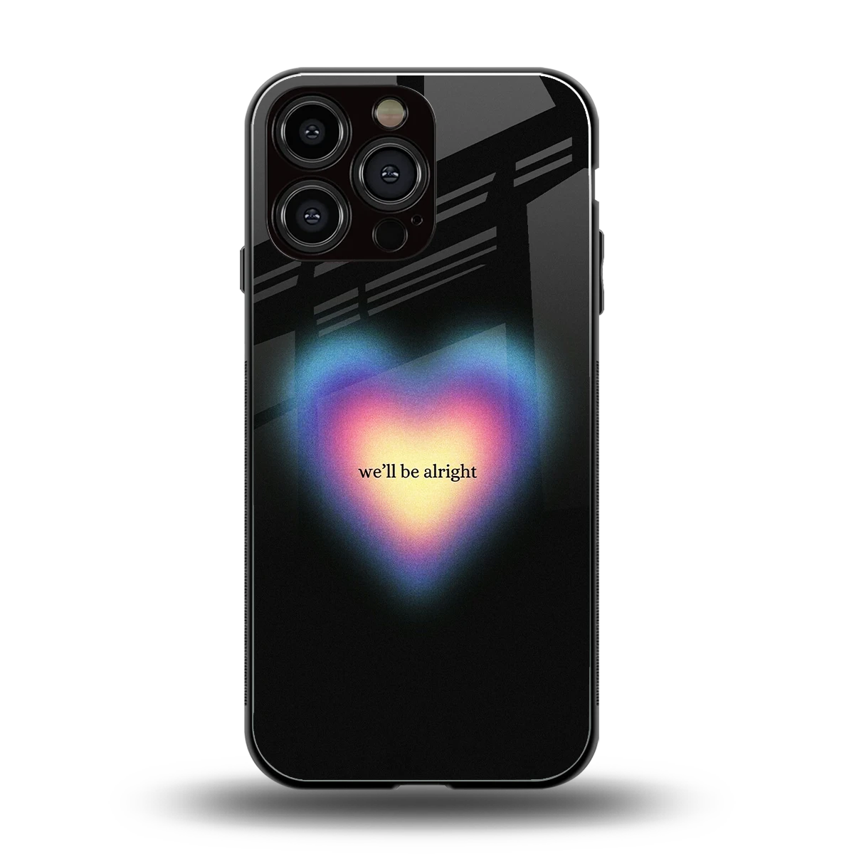 Alright Always back phone cover | glass case for iphone 15 pro max