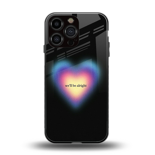 Alright Always back phone cover | glass case for iphone 15 pro max