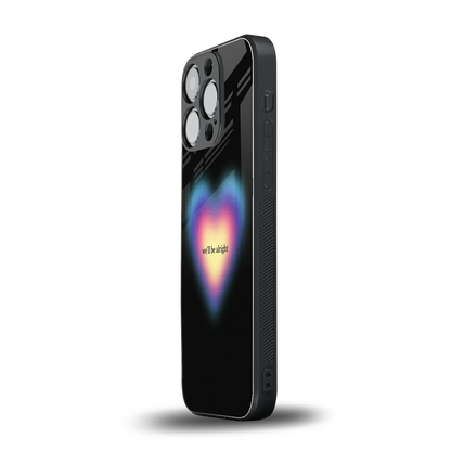 Alright Always iphone 15 pro mobile cover | shockproof glass phone case