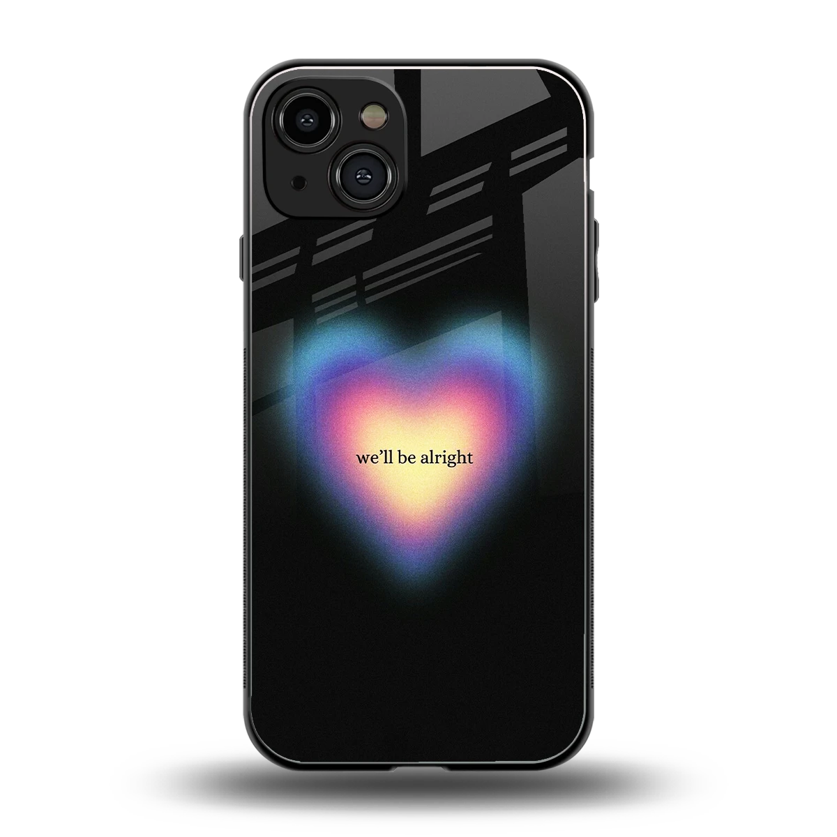 Alright Always back phone cover | glass case for iphone 15