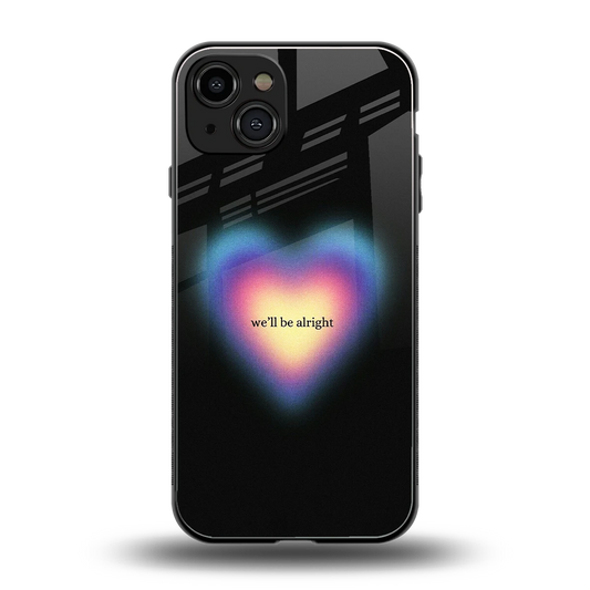 Alright Always back phone cover | glass case for iphone 15