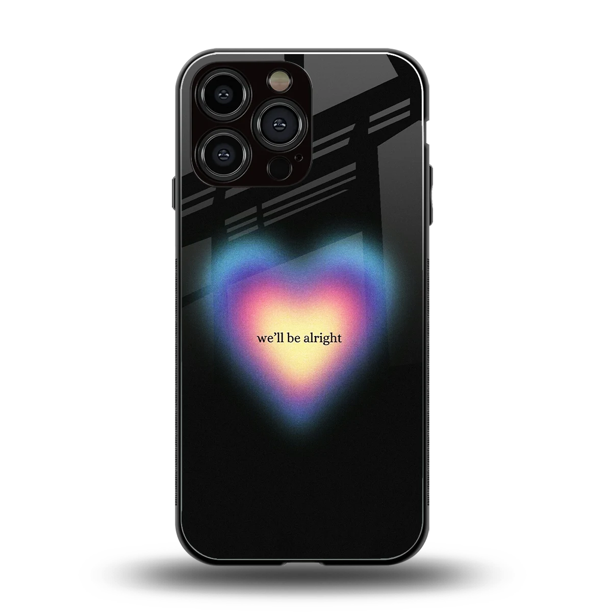 Alright Always back phone cover | glass case for iphone 16 pro max