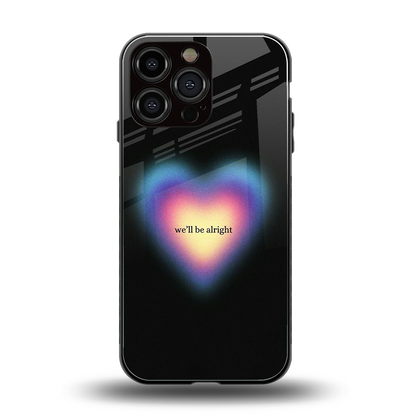 Alright Always back phone cover | glass case for iphone 16 pro max