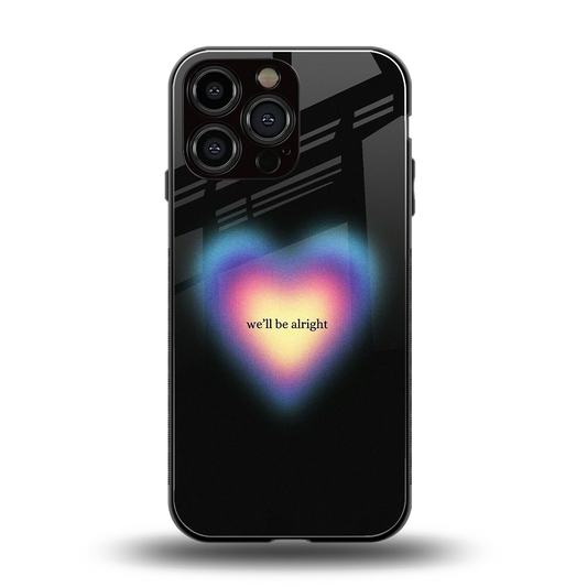 Alright Always back phone cover | glass case for iphone 16 pro max