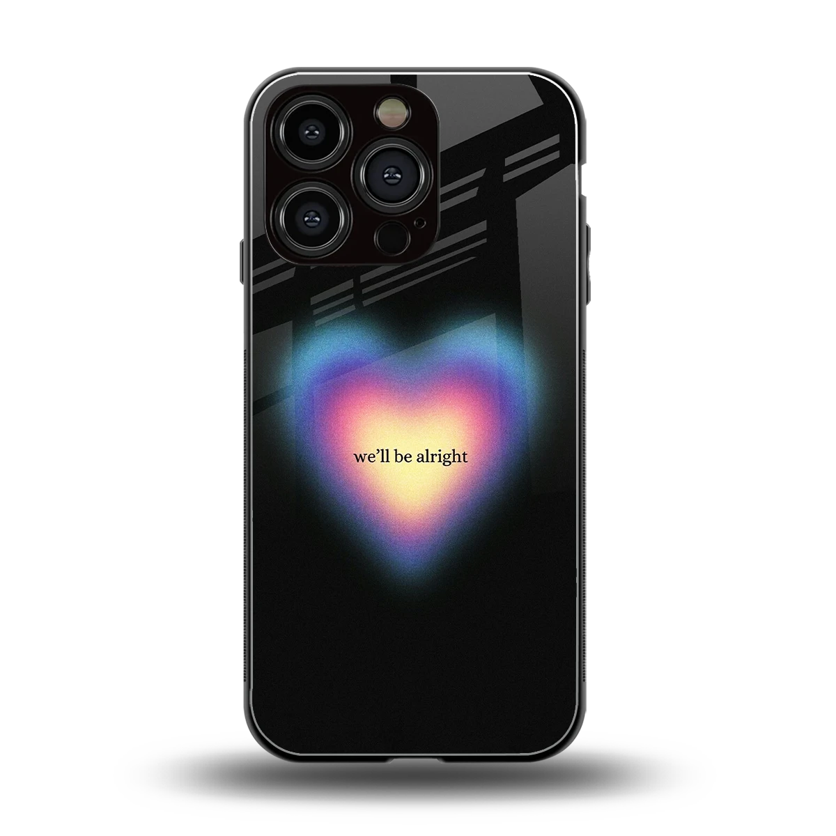 Alright Always back phone cover | glass case for iphone 16 pro