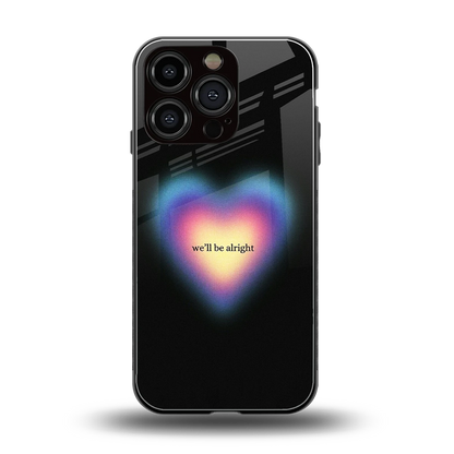 Alright Always back phone cover | glass case for iphone 16 pro