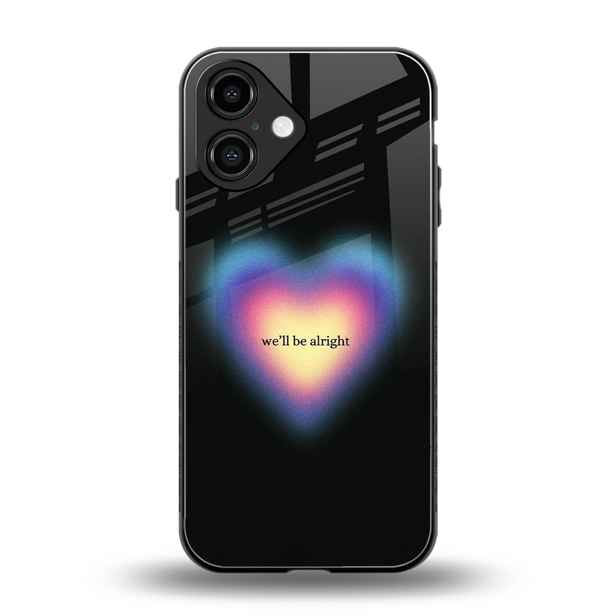 Alright Always back phone cover | glass case for iphone 16