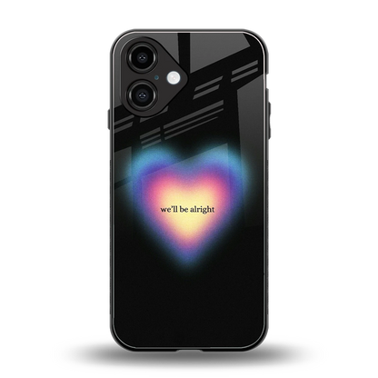 Alright Always back phone cover | glass case for iphone 16