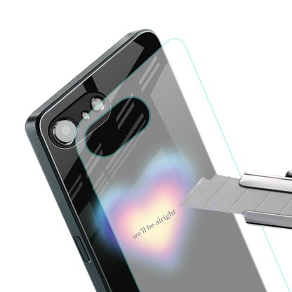 Alright Always stylish phone case for iphone 17e | glossy glass and slim fit