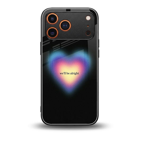 Alright Always back phone cover | glass case for iphone 17 pro max