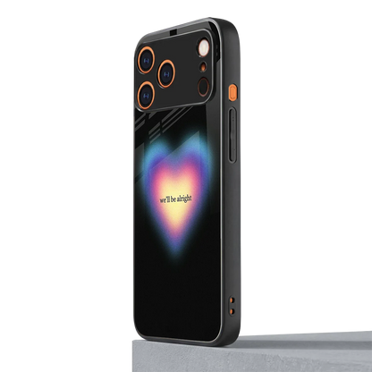 Alright Always iphone 17 pro max mobile cover | shockproof glass phone case