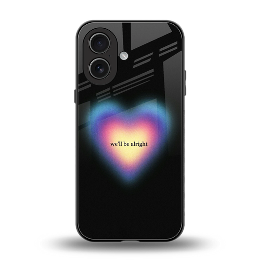 Alright Always back phone cover | glass case for iphone 17