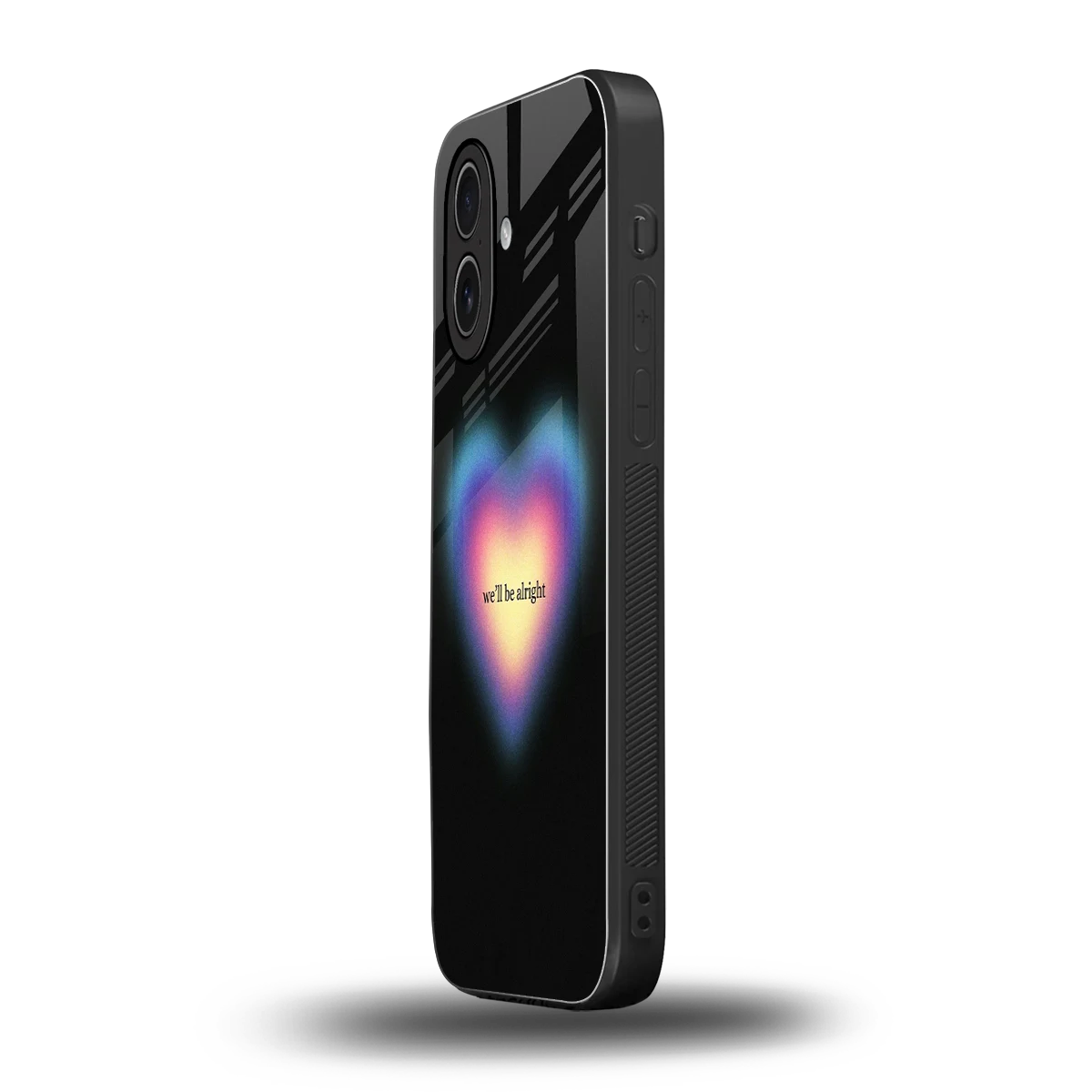 Alright Always iphone 17 mobile cover | shockproof glass phone case