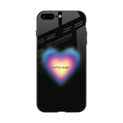Alright Always back phone cover | glass case for iphone 7 plus