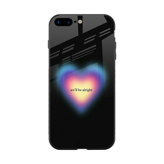 Alright Always back phone cover | glass case for iphone 8 plus