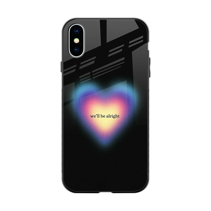 Alright Always back phone cover | glass case for iphone xs