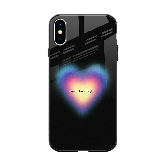 Alright Always back phone cover | glass case for iphone xs