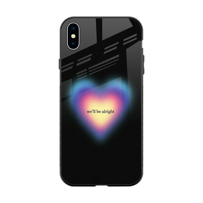 Alright Always back phone cover | glass case for iphone xs max