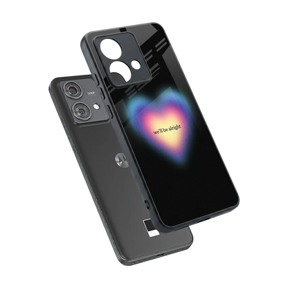 Alright Always sleek motorola edge 40 neo 5g cover with tempered glass back and TPU edges