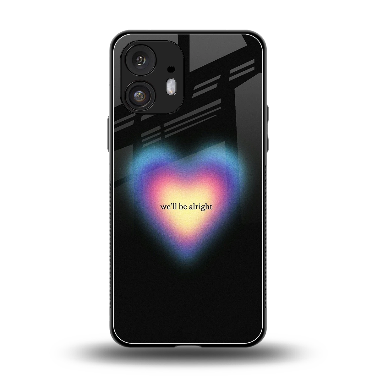 Alright Always back phone cover | glass case for nothing phone 2
