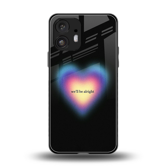 Alright Always back phone cover | glass case for nothing phone 2