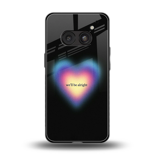 Alright Always back phone cover | glass case for nothing phone 2a plus