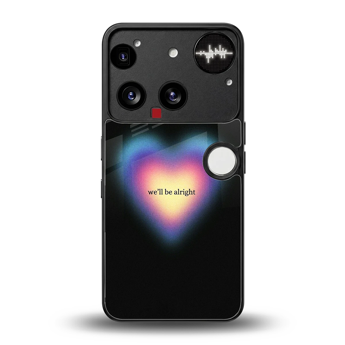 Alright Always back phone cover | glass case for nothing phone 3