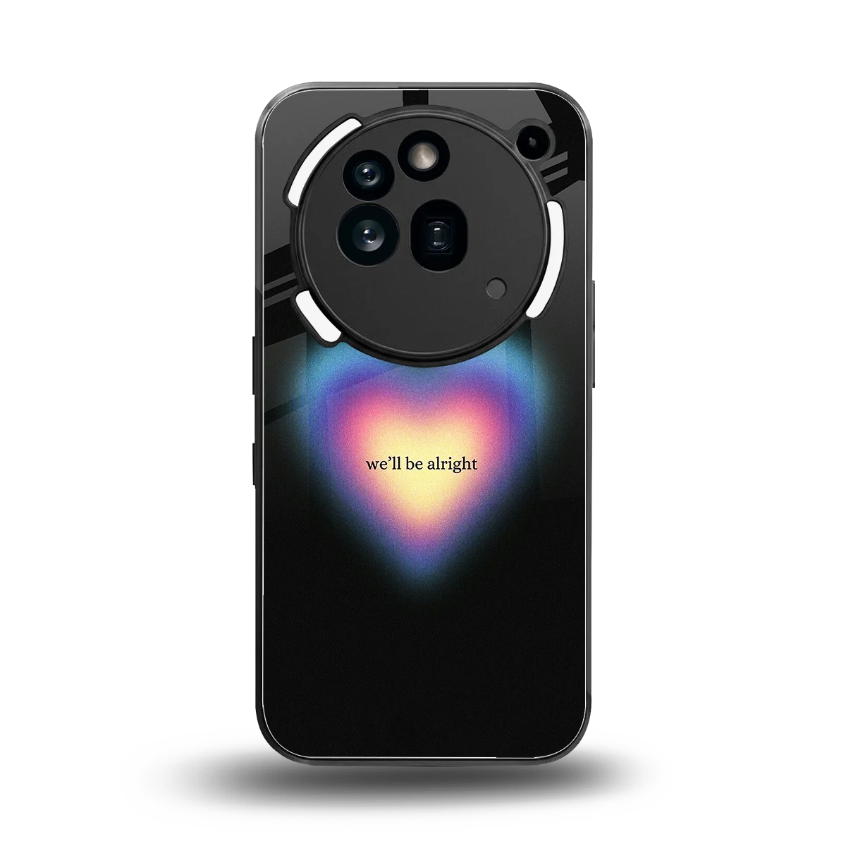 Alright Always back phone cover | glass case for nothing phone 3a pro