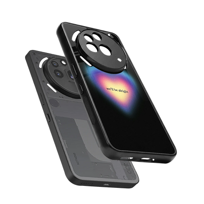 Alright Always sleek nothing phone 3a pro cover with tempered glass back and TPU edges