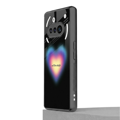 Alright Always nothing phone 3a mobile cover | shockproof glass phone case