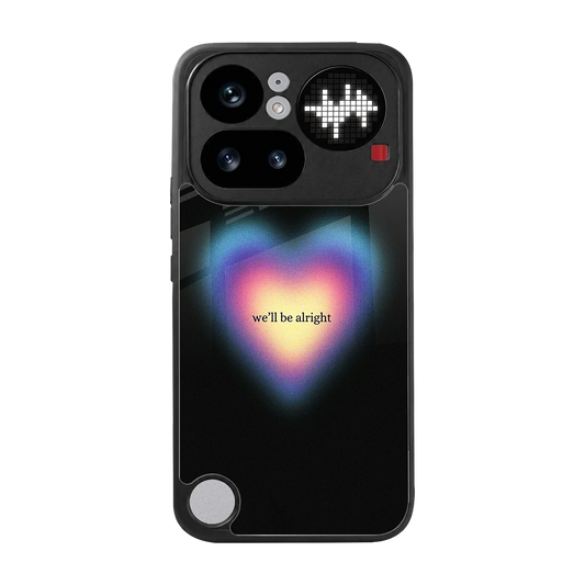 Alright Always back phone cover | glass case for nothing phone 4a pro