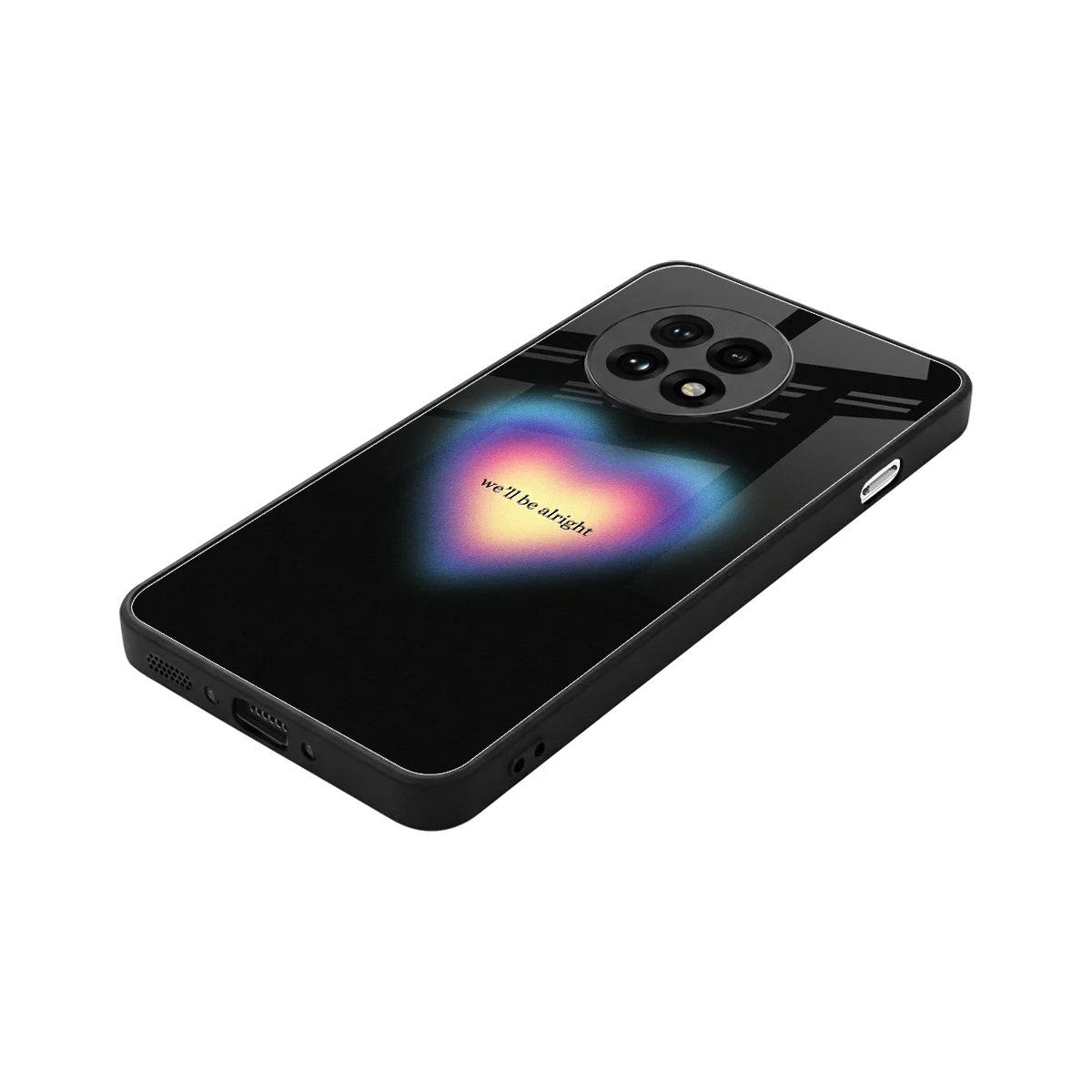 Alright Always stylish phone case for oneplus 13r | glossy glass and slim fit