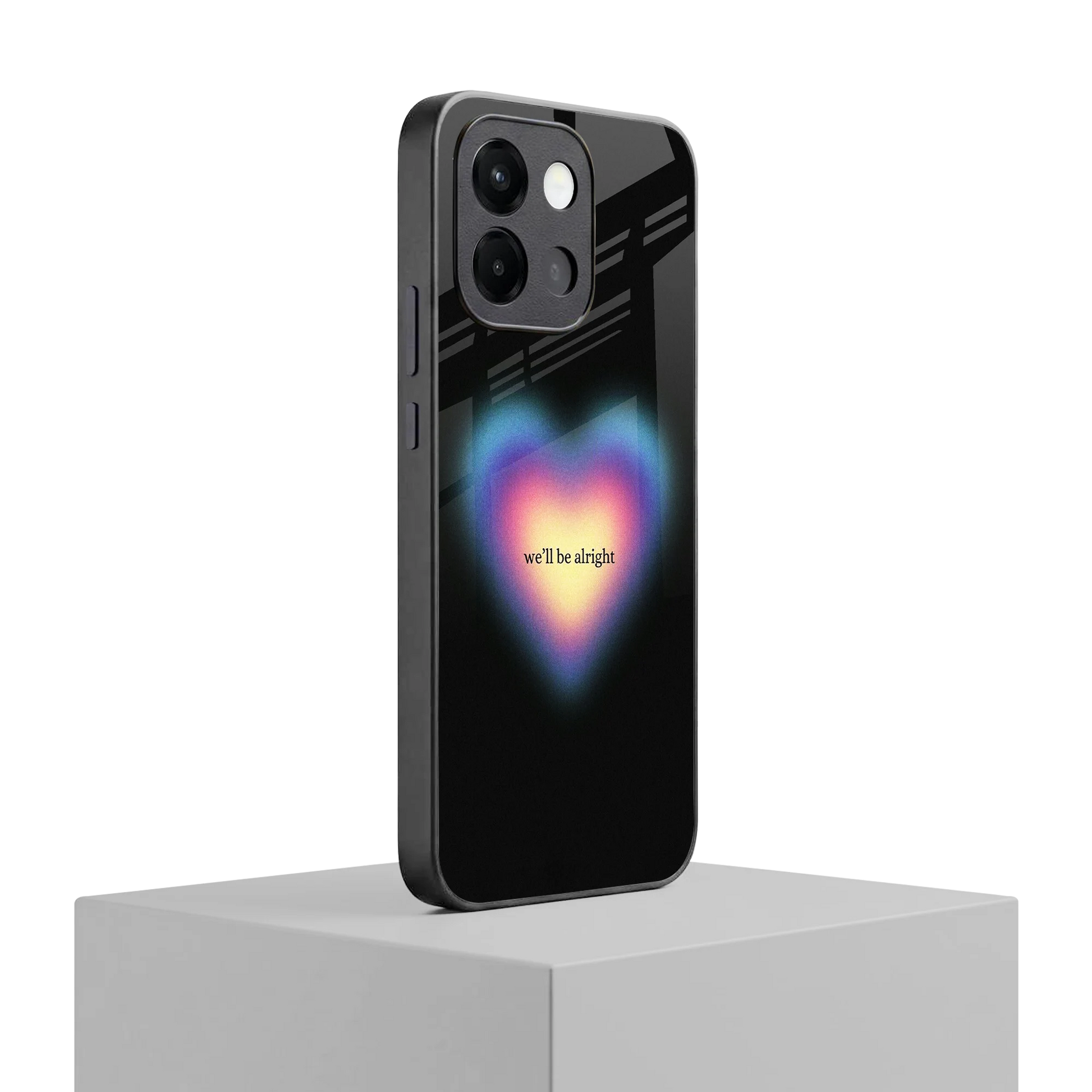 Alright Always oneplus 13s mobile cover | shockproof glass phone case