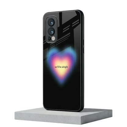 Alright Always oneplus nord 2 mobile cover | shockproof glass phone case