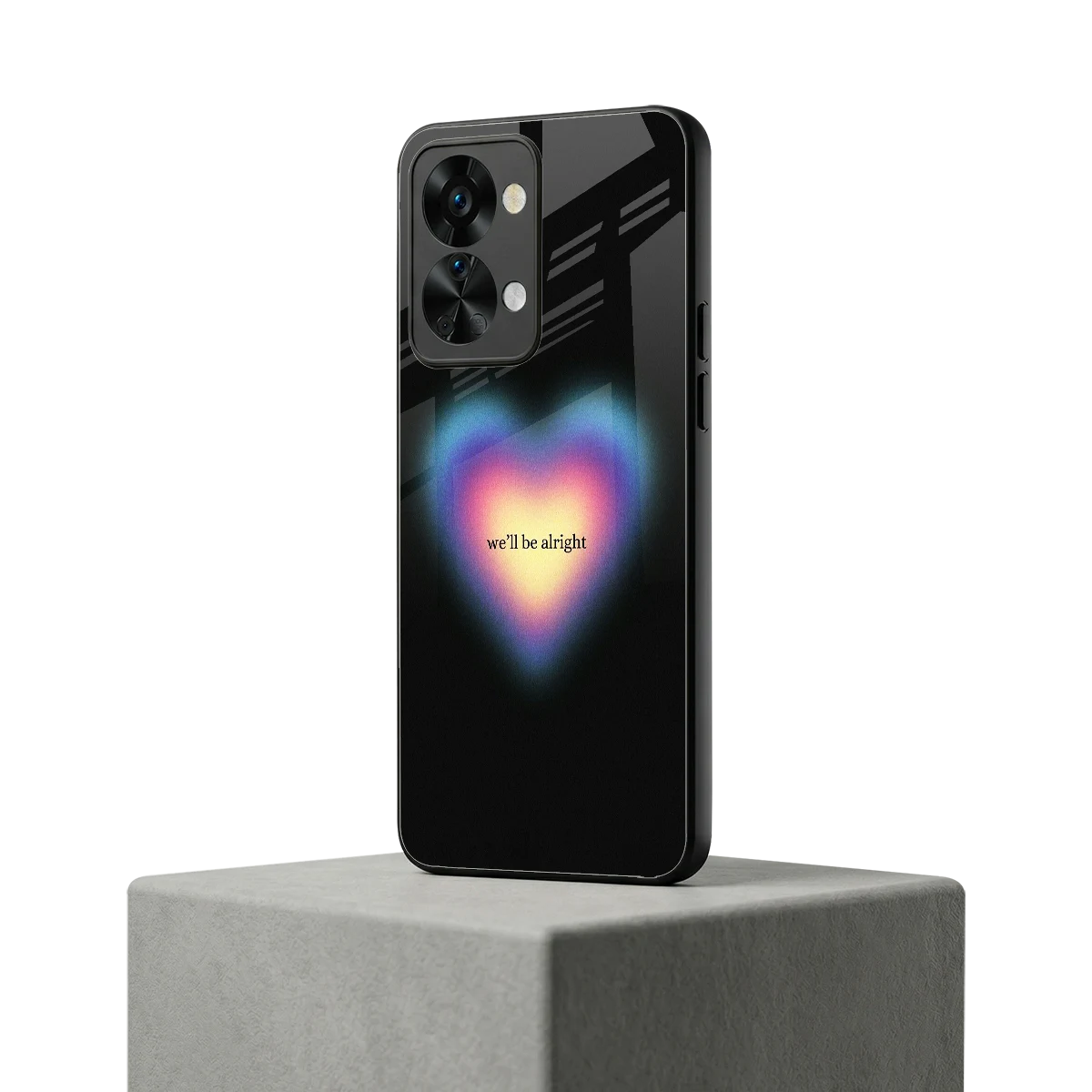 Alright Always oneplus nord 2t mobile cover | shockproof glass phone case