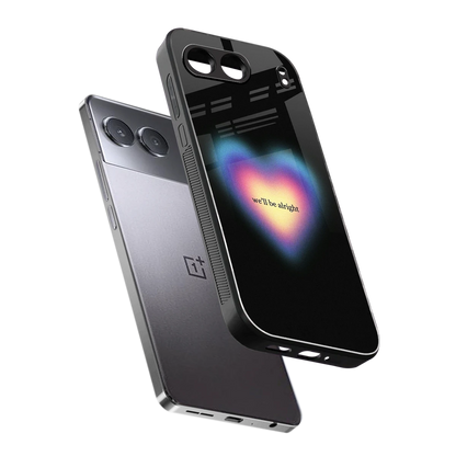 Alright Always sleek oneplus nord 4 cover with tempered glass back and TPU edges