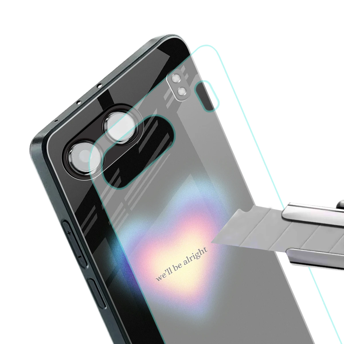 Alright Always stylish phone case for oneplus nord 4 | glossy glass and slim fit