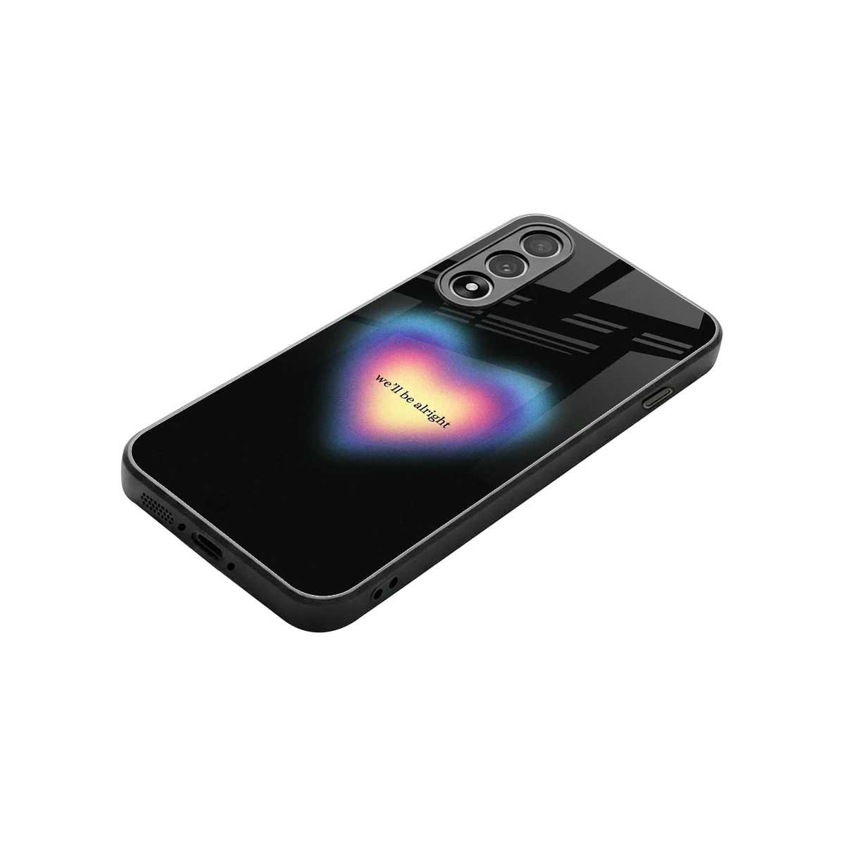 Alright Always stylish phone case for oneplus nord 5 | glossy glass and slim fit