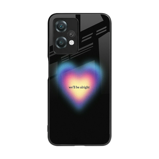 Alright Always back phone cover | glass case for oneplus nord ce 2 lite