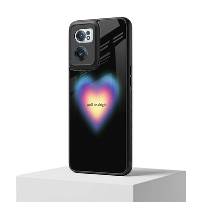 Alright Always oneplus nord ce 2 mobile cover | shockproof glass phone case