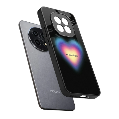 Alright Always sleek oppo f29 pro 5g cover with tempered glass back and TPU edges