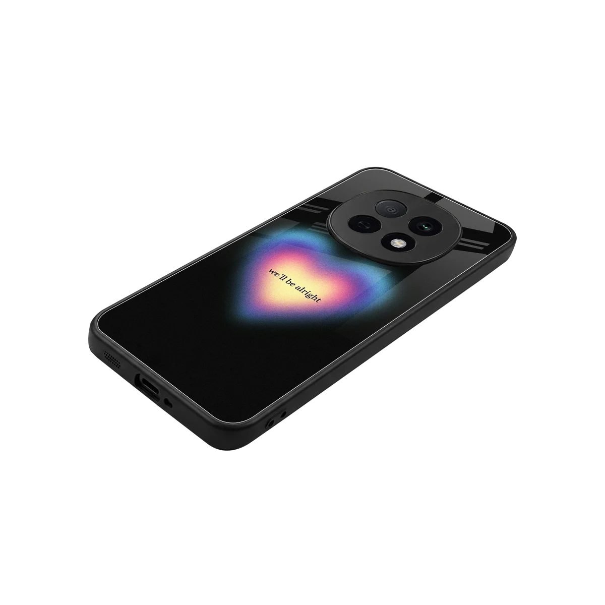 Alright Always stylish phone case for oppo f29 pro 5g | glossy glass and slim fit
